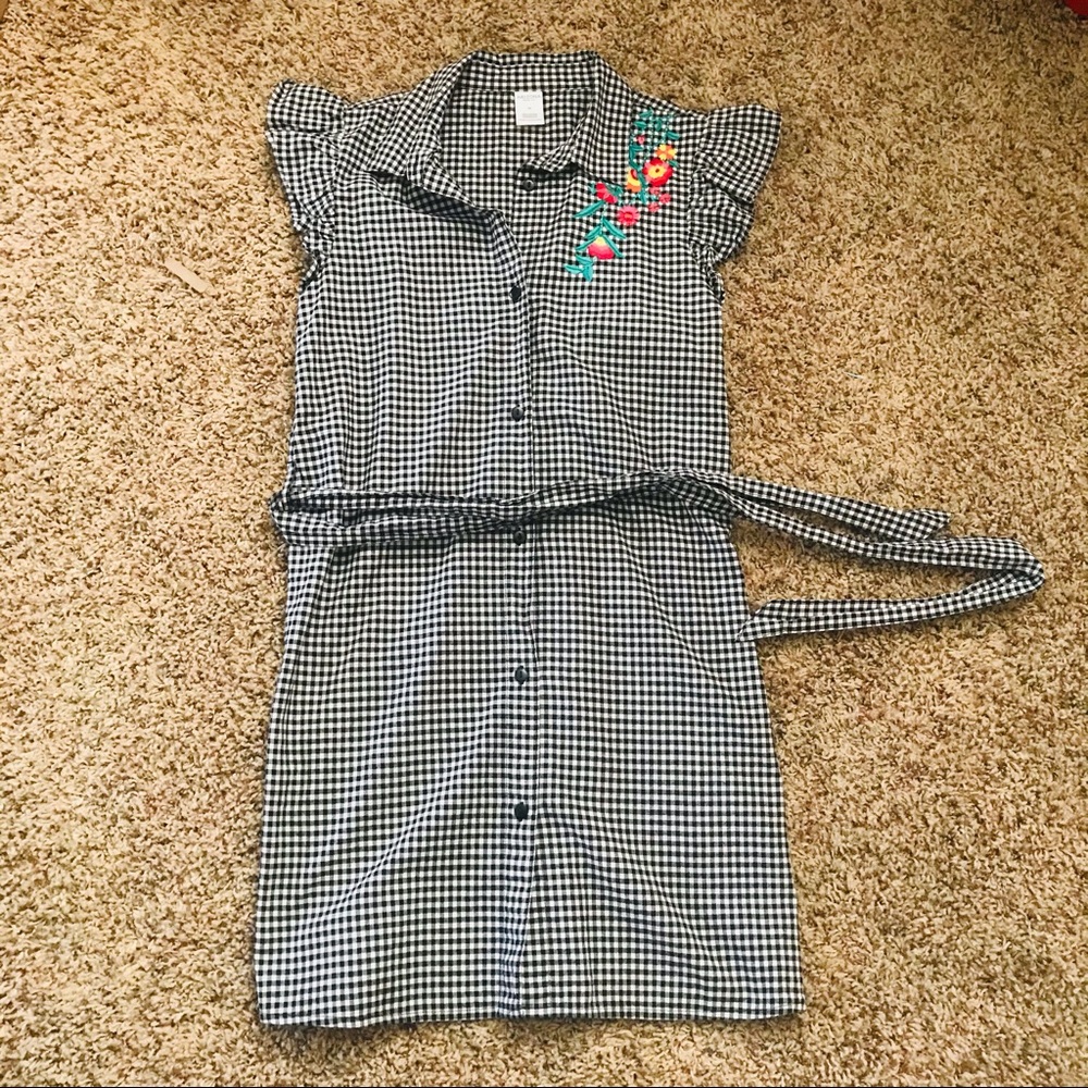 Arizona Jean Co Girl’s Gingham dress size 14
